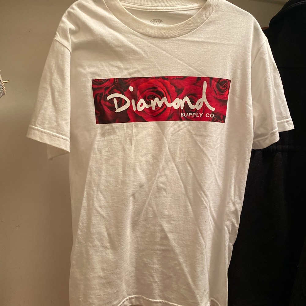 Diamon Supply Co 💎 Rose White Tee